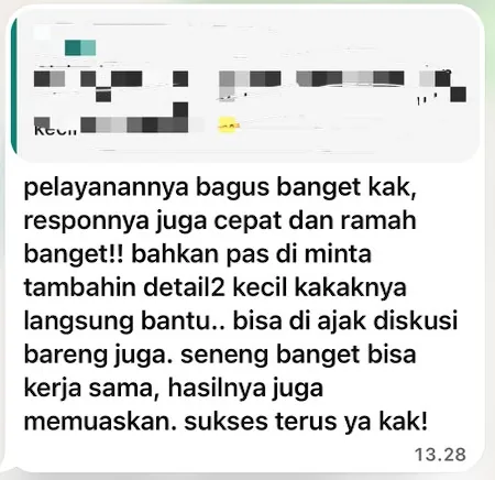 Review pelayanan ramah